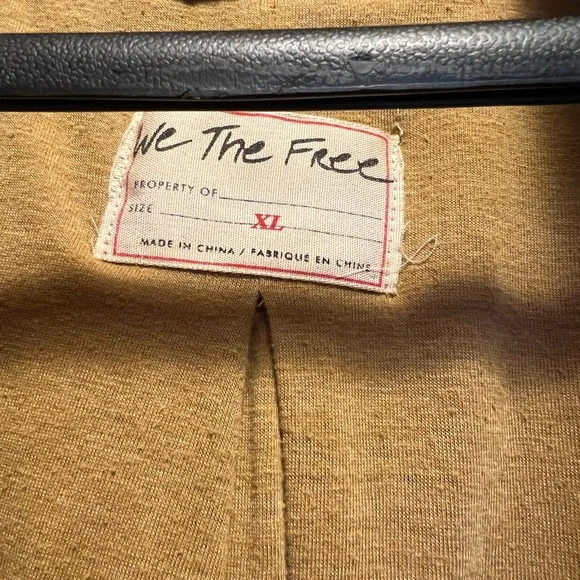 We The Free Brown Mediumweight Shirt Jacket - Picture 2 of 5